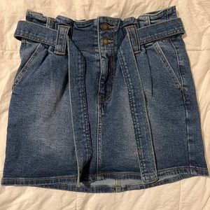 jean skirt